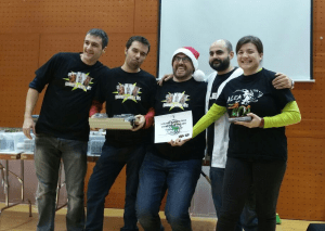 AEPDA Maricanelos, ganadores del 3hMTC Fall 2016